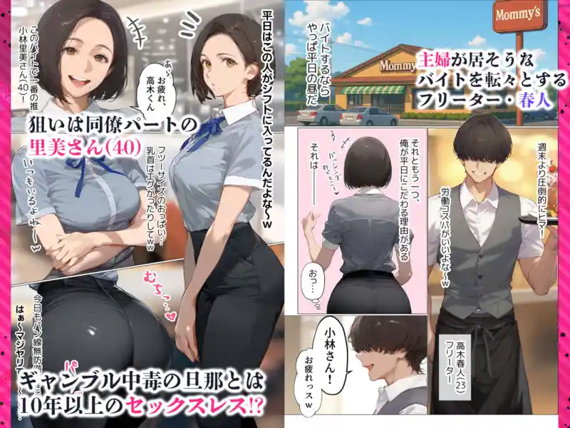 バ先のパート主婦(アラフォー・子持ち)の処女アナルをねっとりNTR開発! 旦那も知らない変態セックスに沼っちゃいましたw 画像3